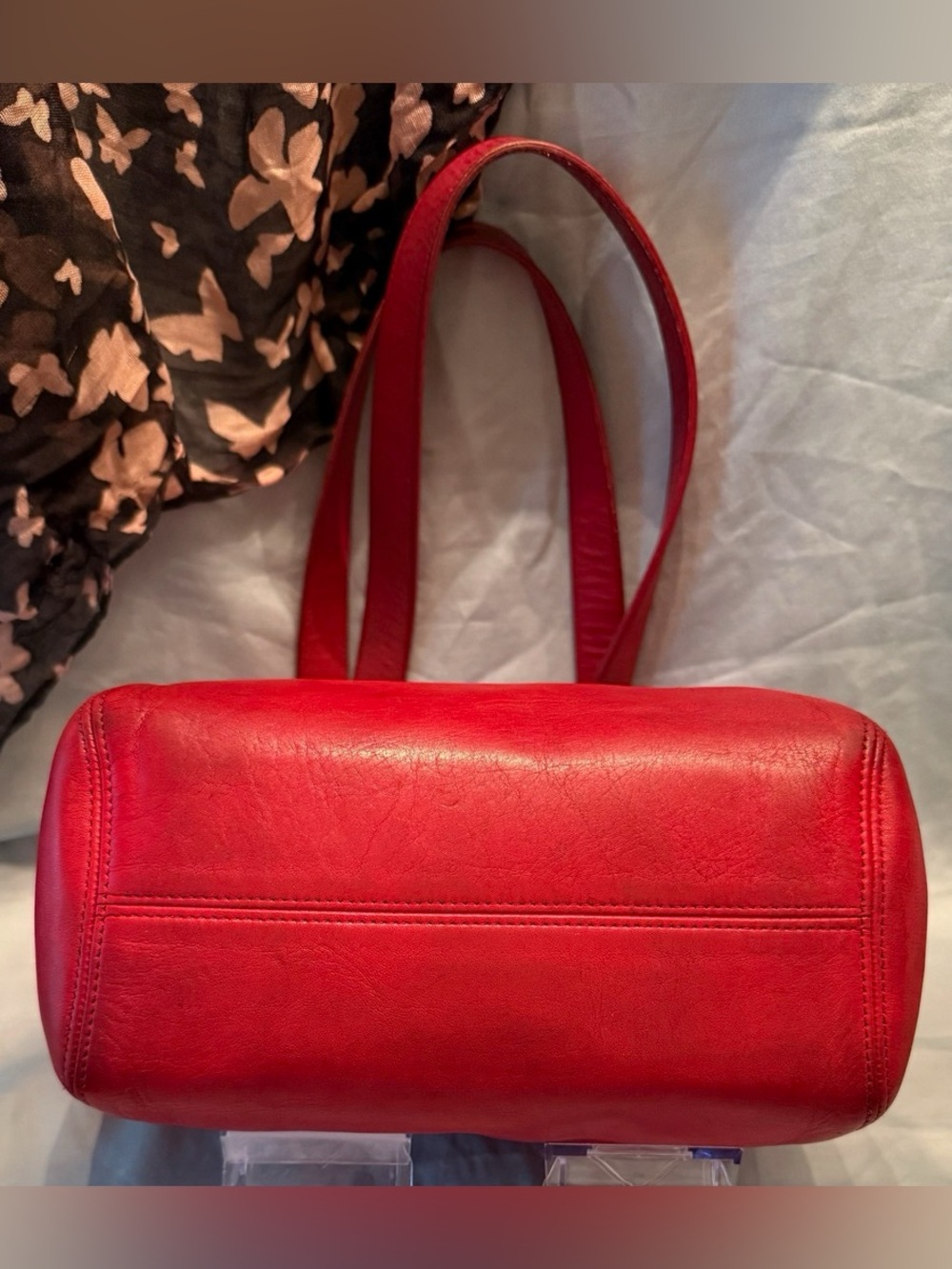Coach Vintage Waverly Soho Buckle Bag with Cherry Charm - Picture 9 of 12